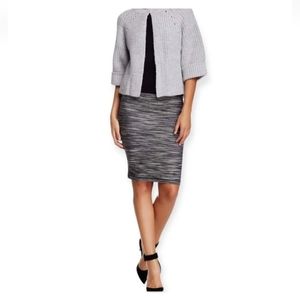 Trina Turk pencil skirt Gray nwt